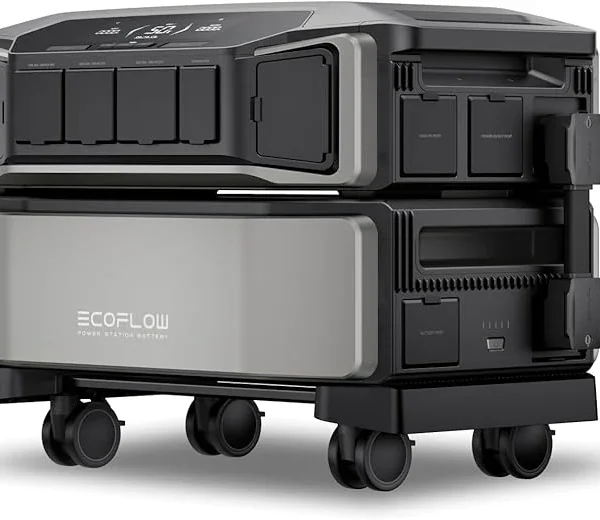 EF ECOFLOW DELTA Pro Ultra 6144Wh Power Station, 120/240V 7200W AC Output, Lifepo4 Home Battery Backup Expandable to 90kWh, 2H to Full Charge, Solar Generator for Home Use, Emergency, Camping, RV