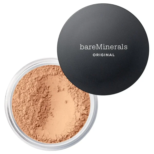 bareMinerals Original Loose Powder Foundation SPF 15, Clean Mineral Powder Face Makeup Soft Medium