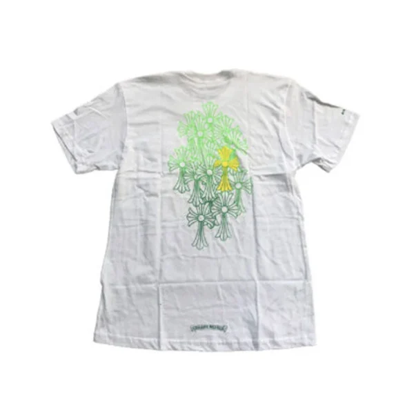 White Chrome Heart Shirt