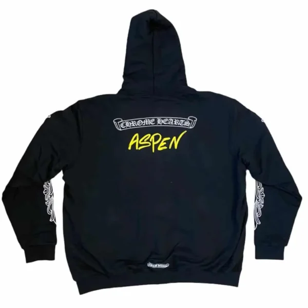 Black Chrome Hearts Hoodie