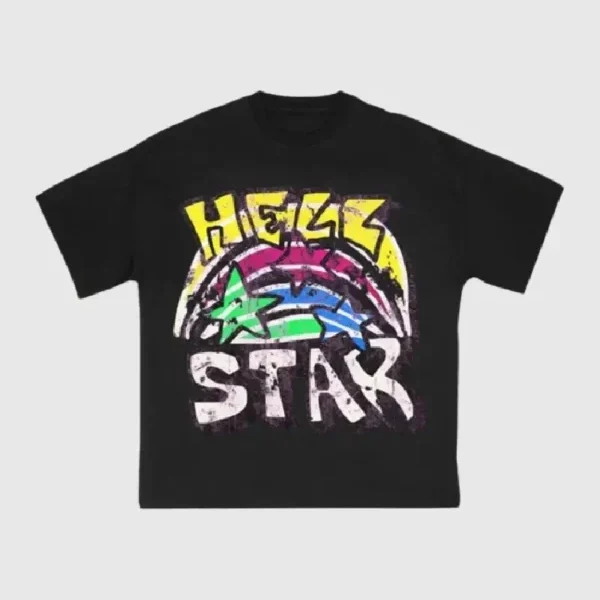 Hellstar Graphic T-shirt Black