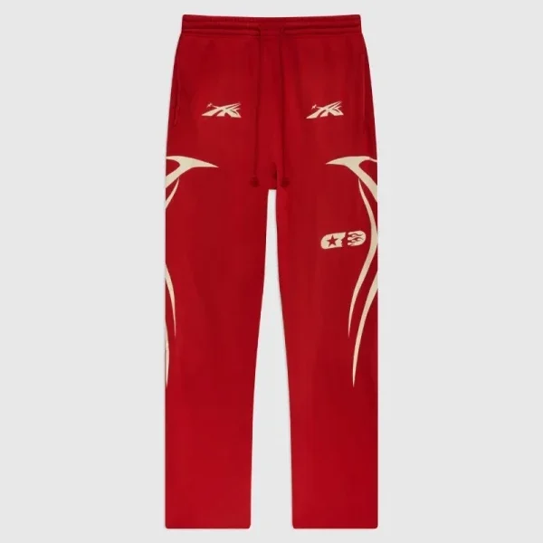 Hellstar Sports Red Sweatpants