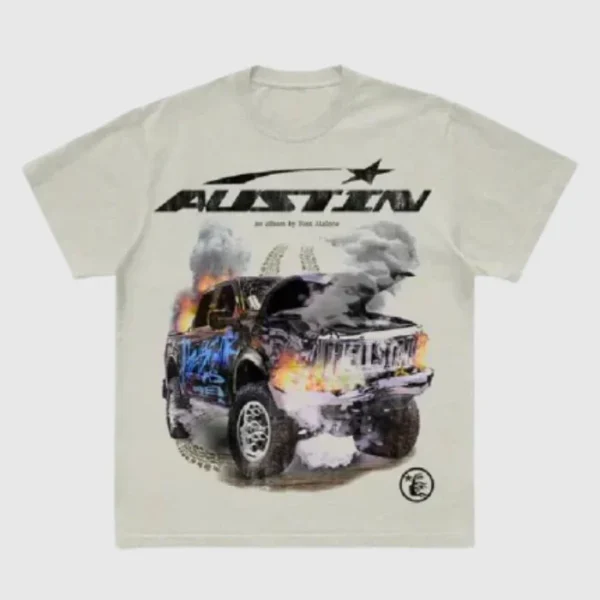 Hellstar Studios X Post Malone Austin Streetwear Tee
