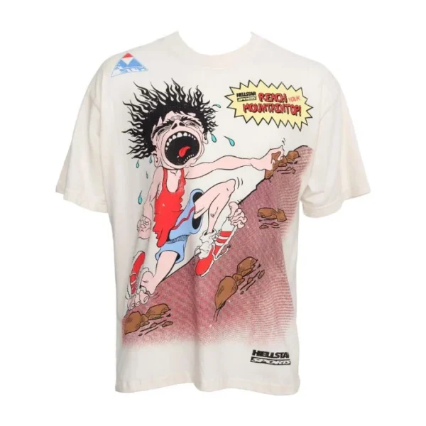 Mountain Climber T-Shirt Adventure-Ready Tee for Outdoor Enthusiasts hell star